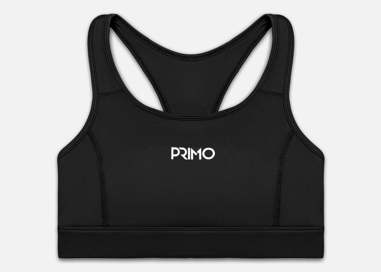 Primo Fight Wear Official Athleisure Training Sports Bra Air Sports Bra - Black