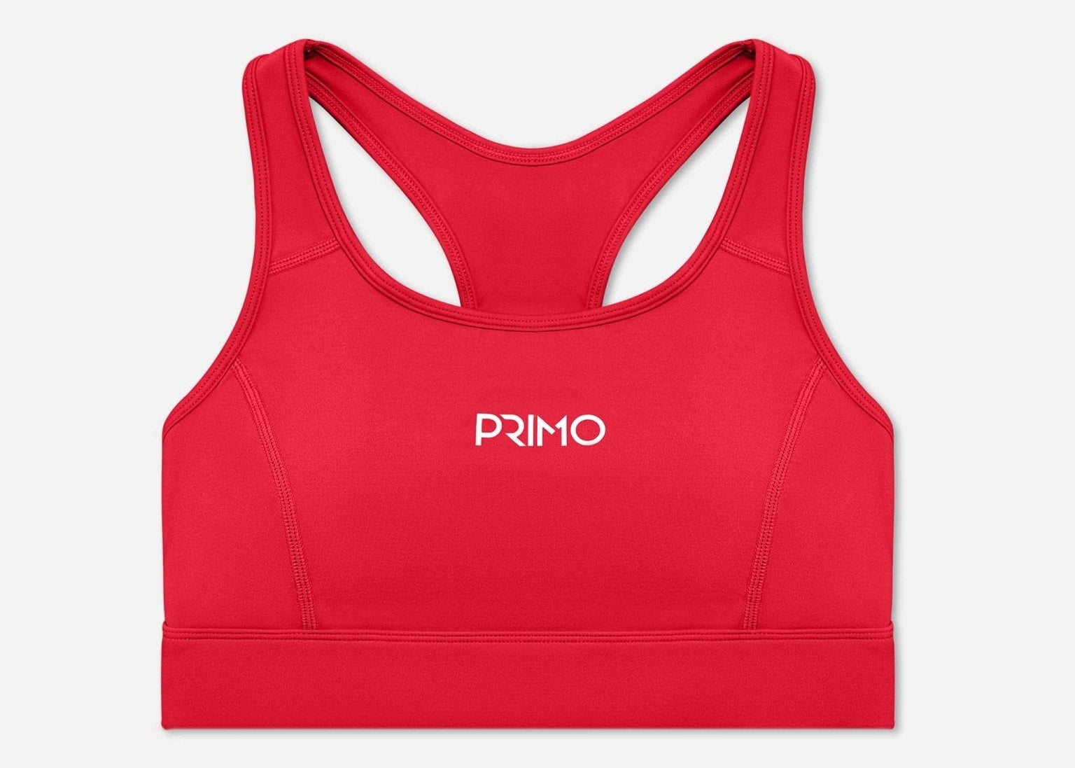 Primo Fight Wear Official Athleisure Training Sports Bra Air Sports Bra - Red