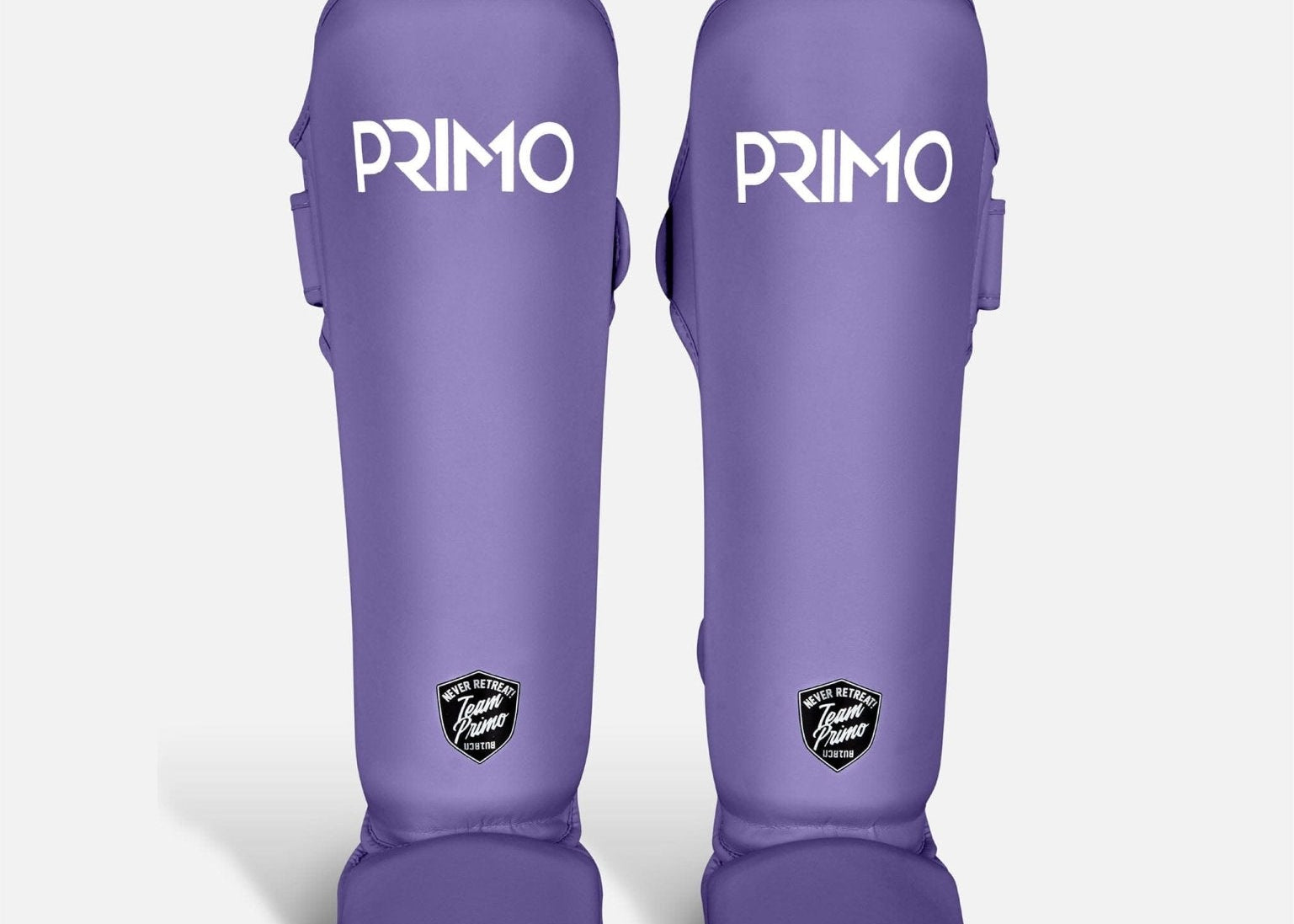 Primo Fight Wear Official Boxing & Martial Arts Protective Gear Classic Muay Thai Shinguard - Purple