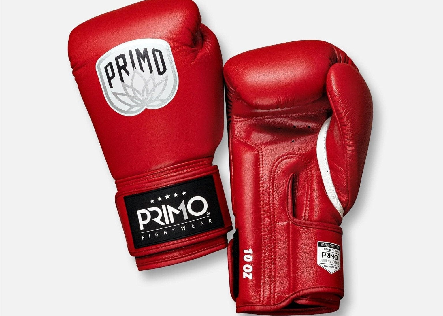 Primo Fight Wear Official Boxing Gloves Emblem 2.0 Boxing Gloves - Champion Red