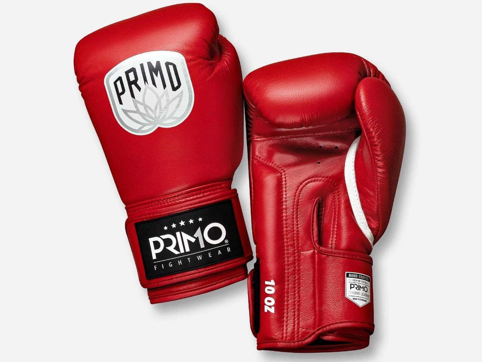 Primo Fight Wear Official Boxing Gloves Emblem 2.0 Boxing Gloves - Champion Red