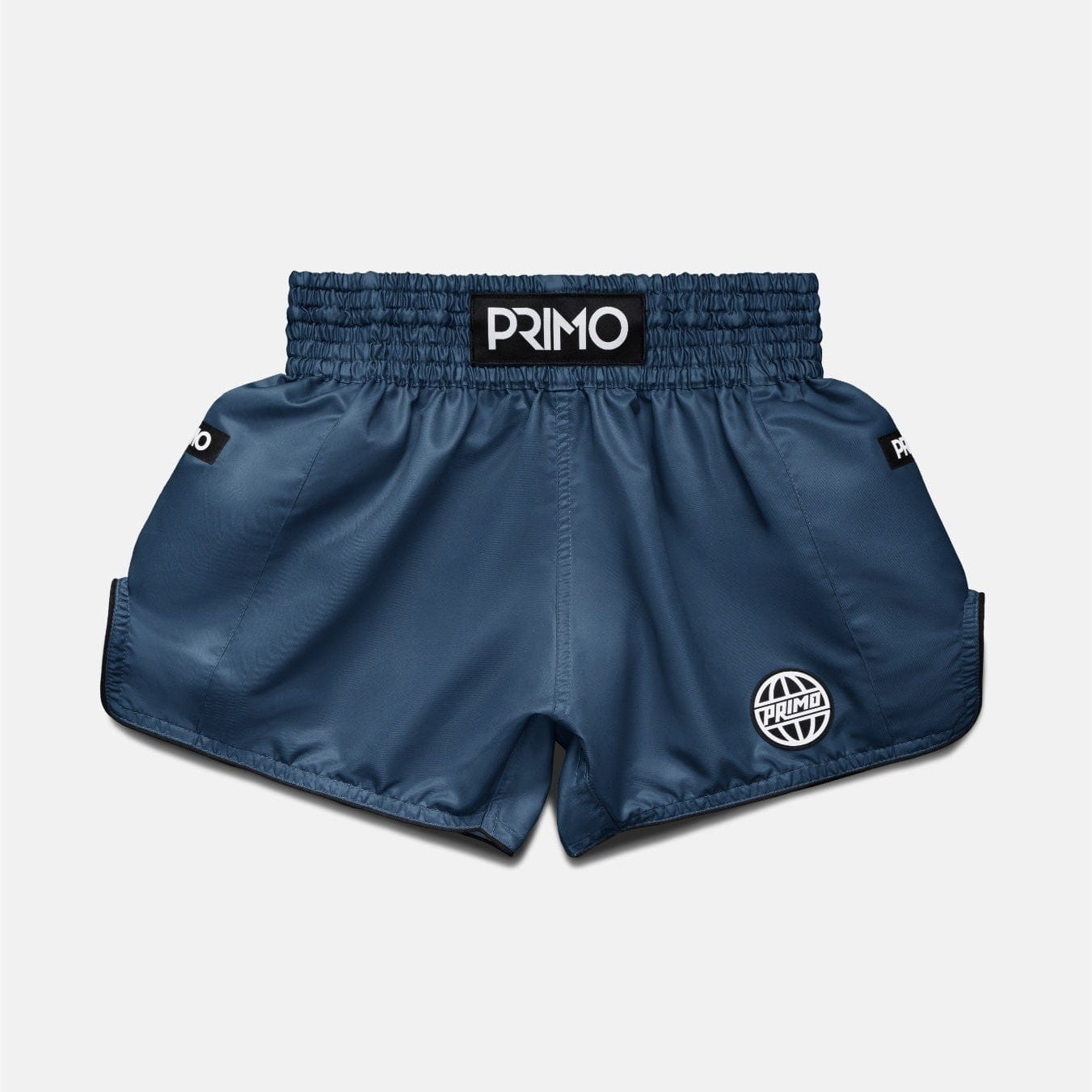 Primo Fight Wear Official Muay Thai Shorts Muay Thai Shorts - Alta Series - Steel Blue