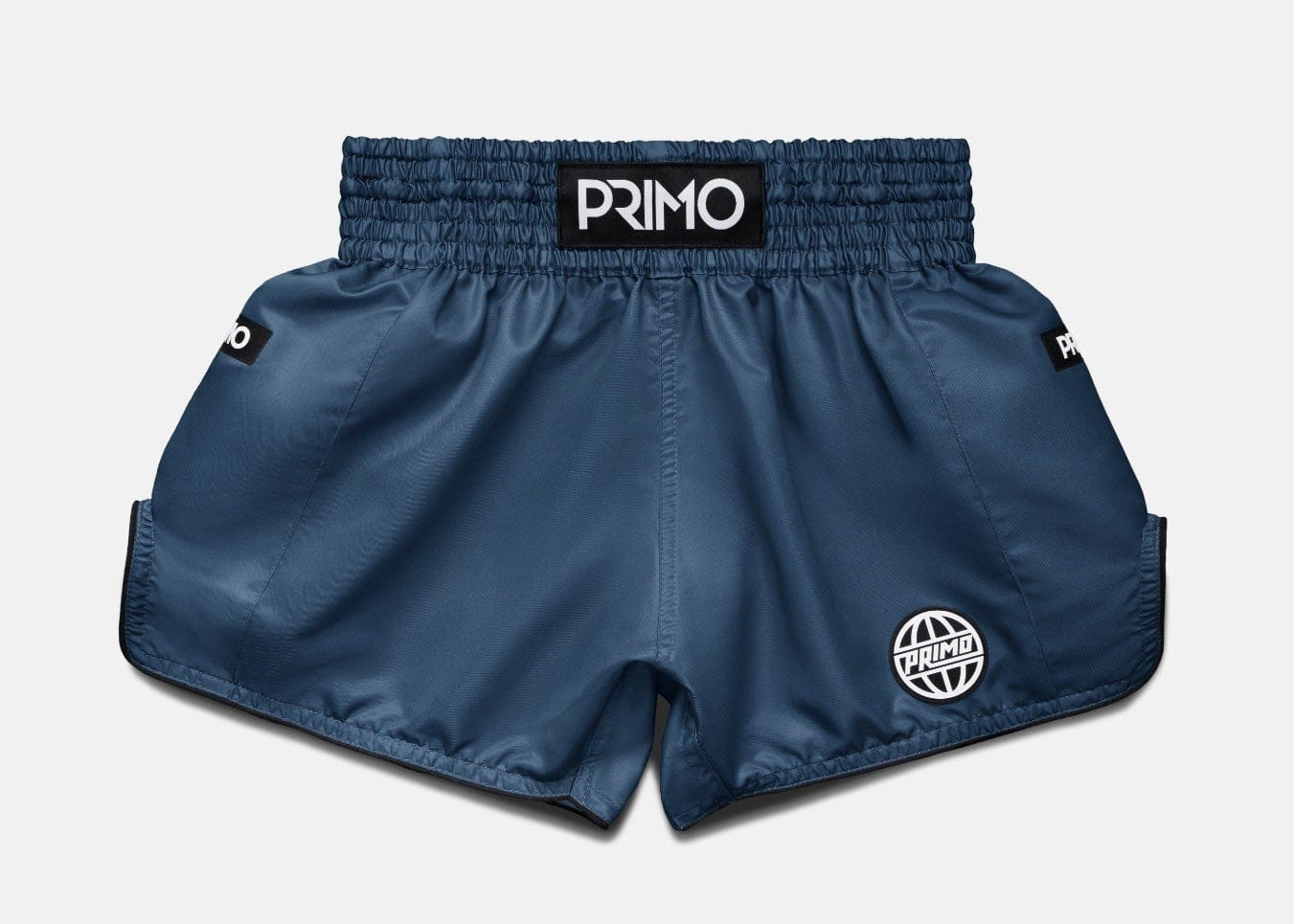 Primo Fight Wear Official Muay Thai Shorts Muay Thai Shorts - Alta Series - Steel Blue