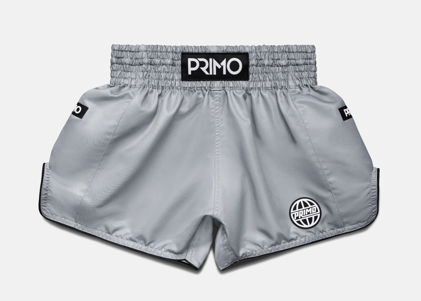 Primo Fight Wear Official Muay Thai Shorts Muay Thai Shorts - Alta Series - Tundra Grey