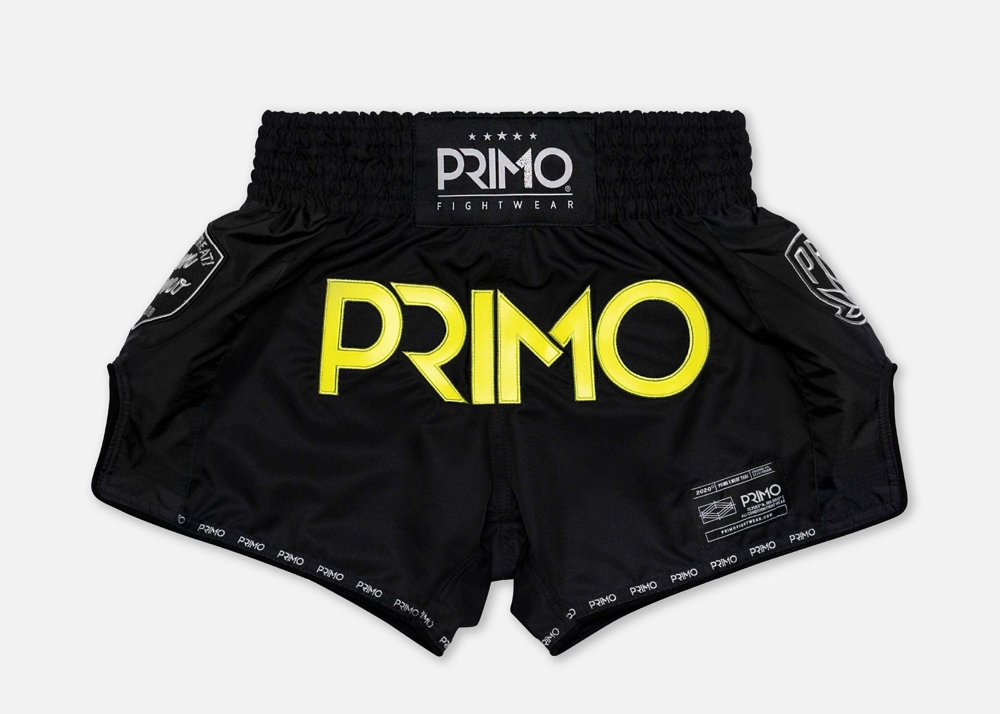 Primo Fight Wear Official Muay Thai Shorts Muay Thai Shorts - Free Flow Series - Metatec