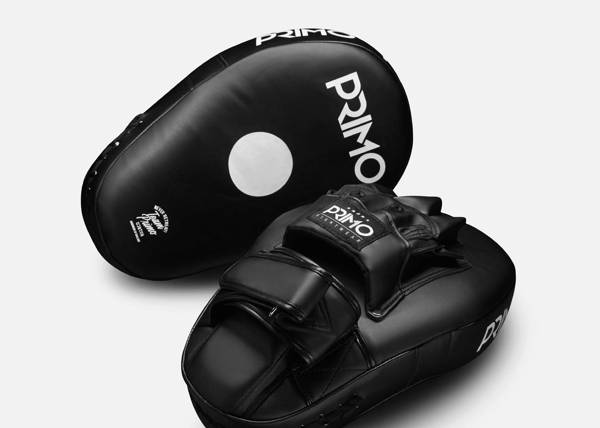 Primo Fight Wear Official Coaching Equipment Primo Hybrid Kick Mitts - Large