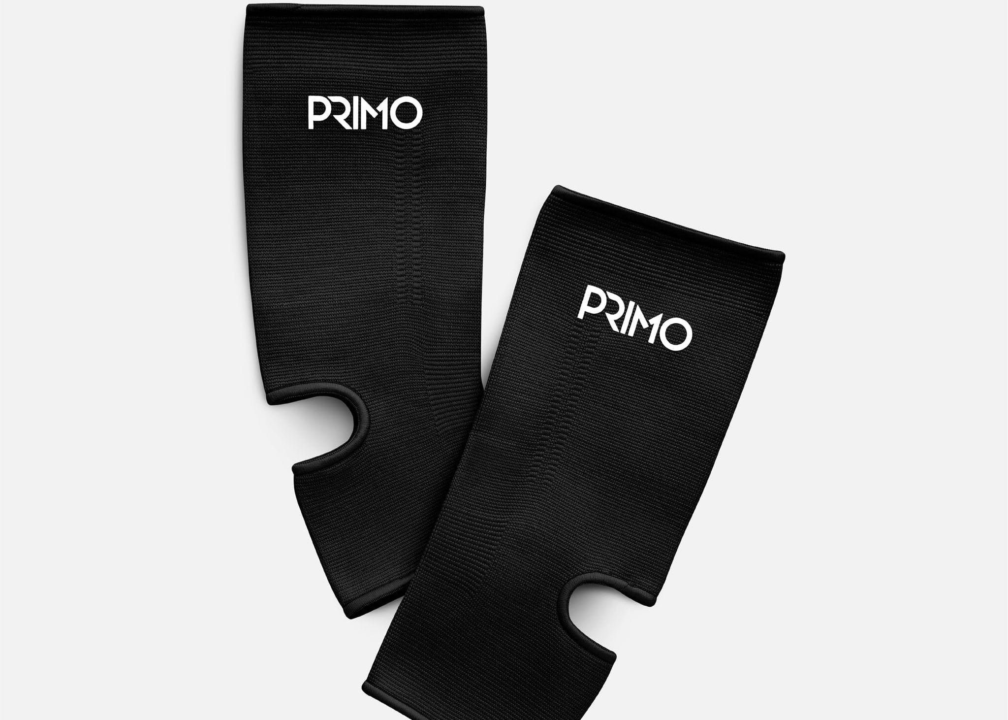 Primo Fight Wear Official Ankle Guard Primo Monochrome Ankleguards - Black