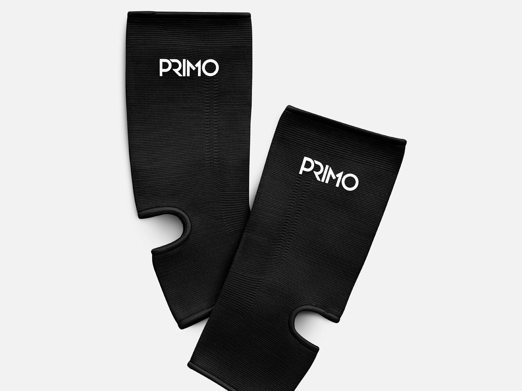 Primo Fight Wear Official Ankle Guard Primo Monochrome Ankleguards - Black