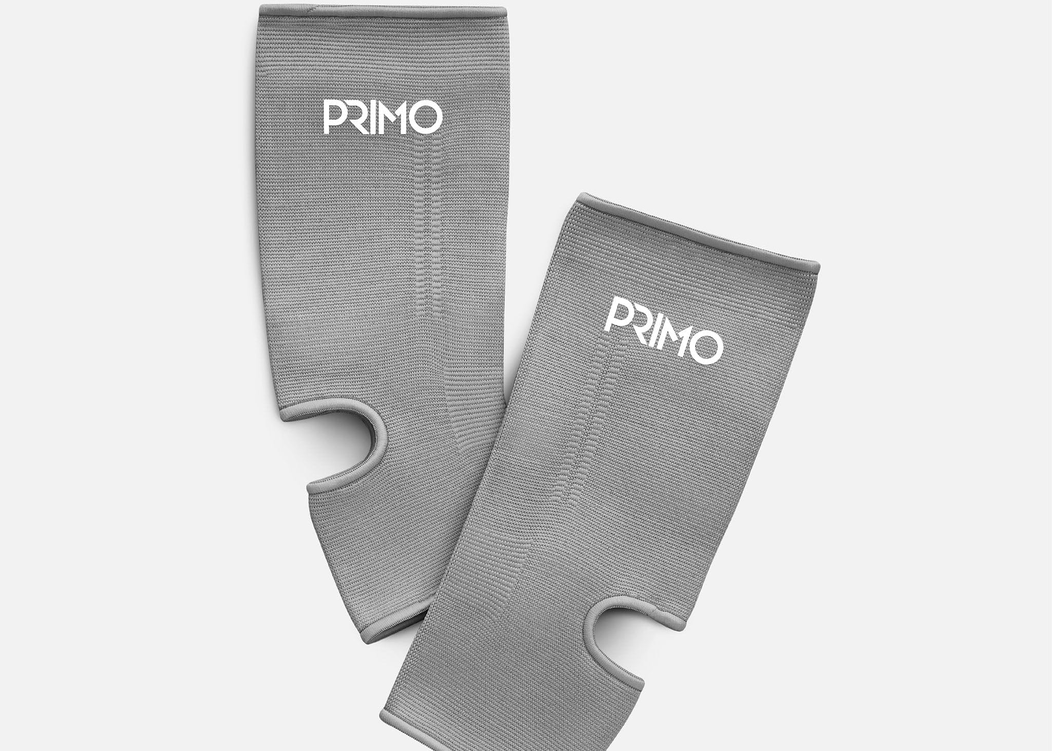 Primo Fight Wear Official Ankle Guard Primo Monochrome Ankleguards - Grey