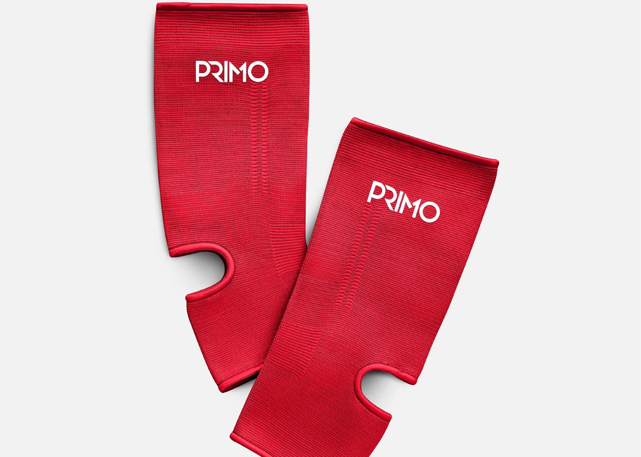 Primo Fight Wear Official Ankle Guard Primo Monochrome Ankleguards - Red