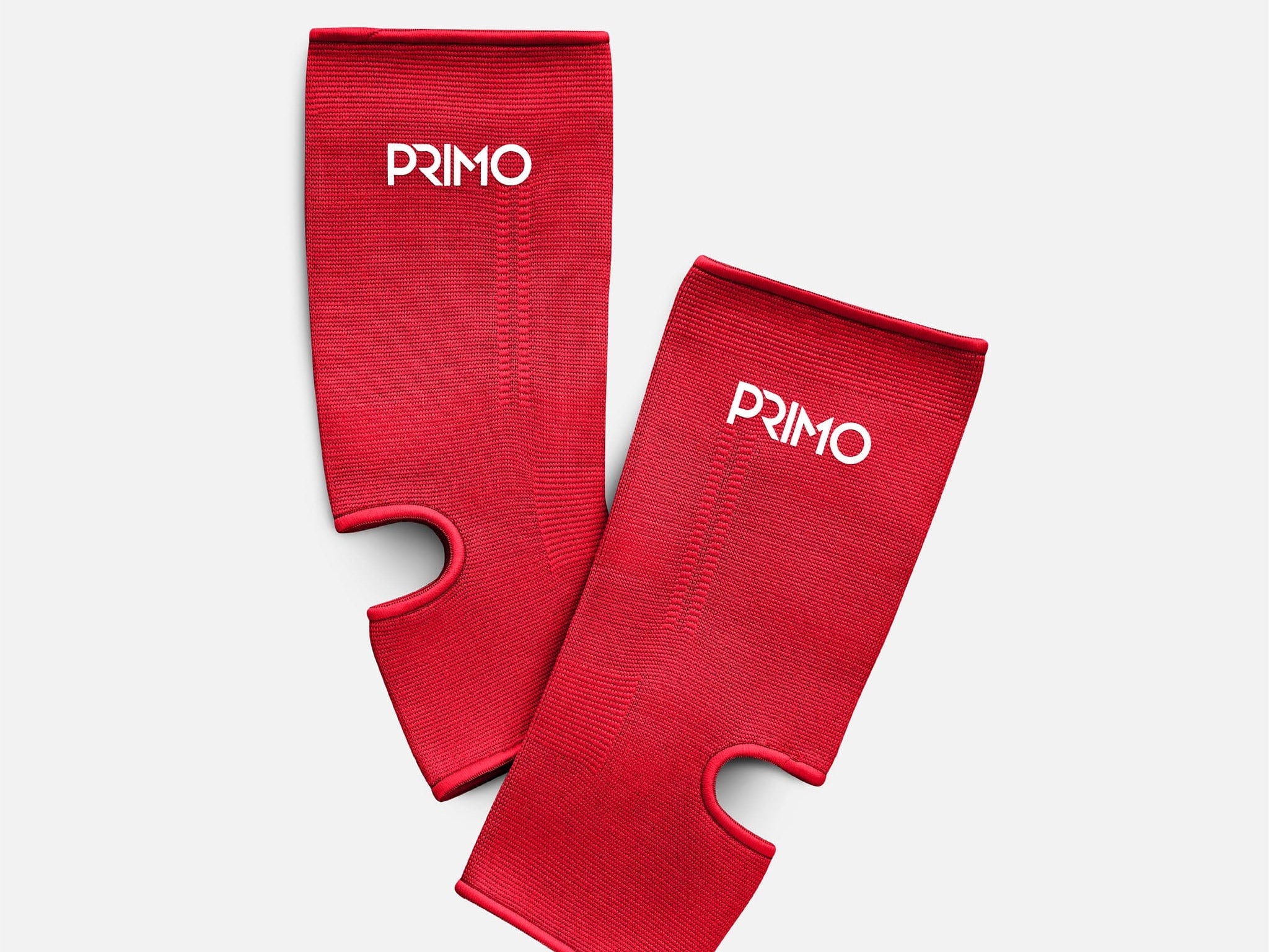 Primo Fight Wear Official Ankle Guard Primo Monochrome Ankleguards - Red